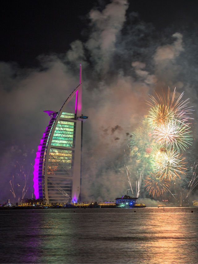 Magnificent Fireworks in Dubai!!!