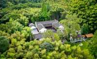 花筑奢·杭州｜在杭州茶山裡住民宿，聽秋雨煮茶