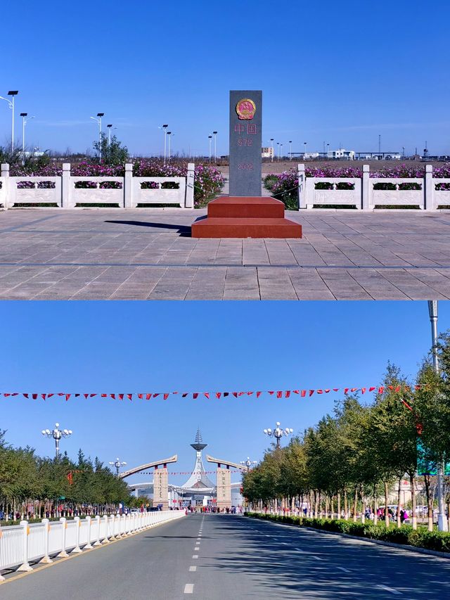 中蒙邊境遊丨內蒙古額濟納策口口岸