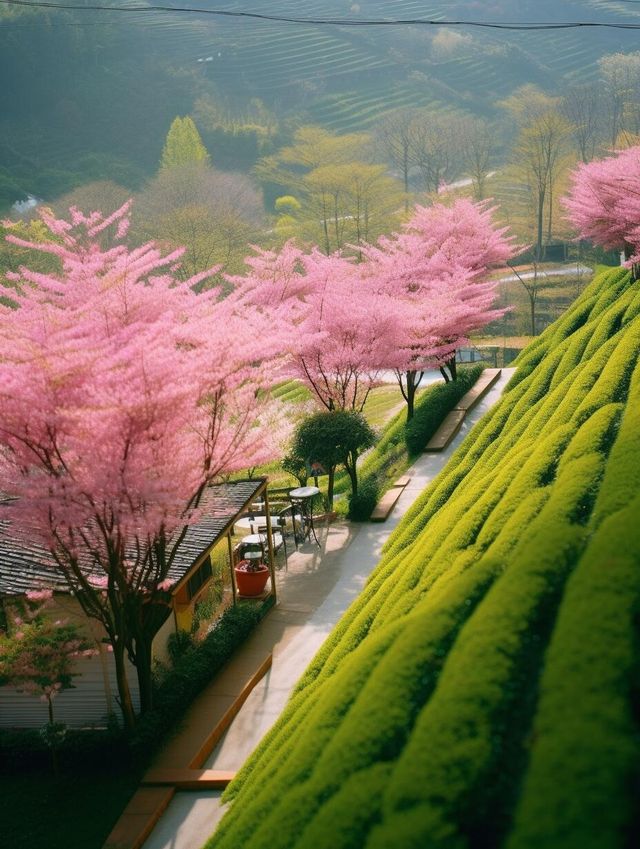 福建｜永福櫻花茶園｜春和景明超浪漫