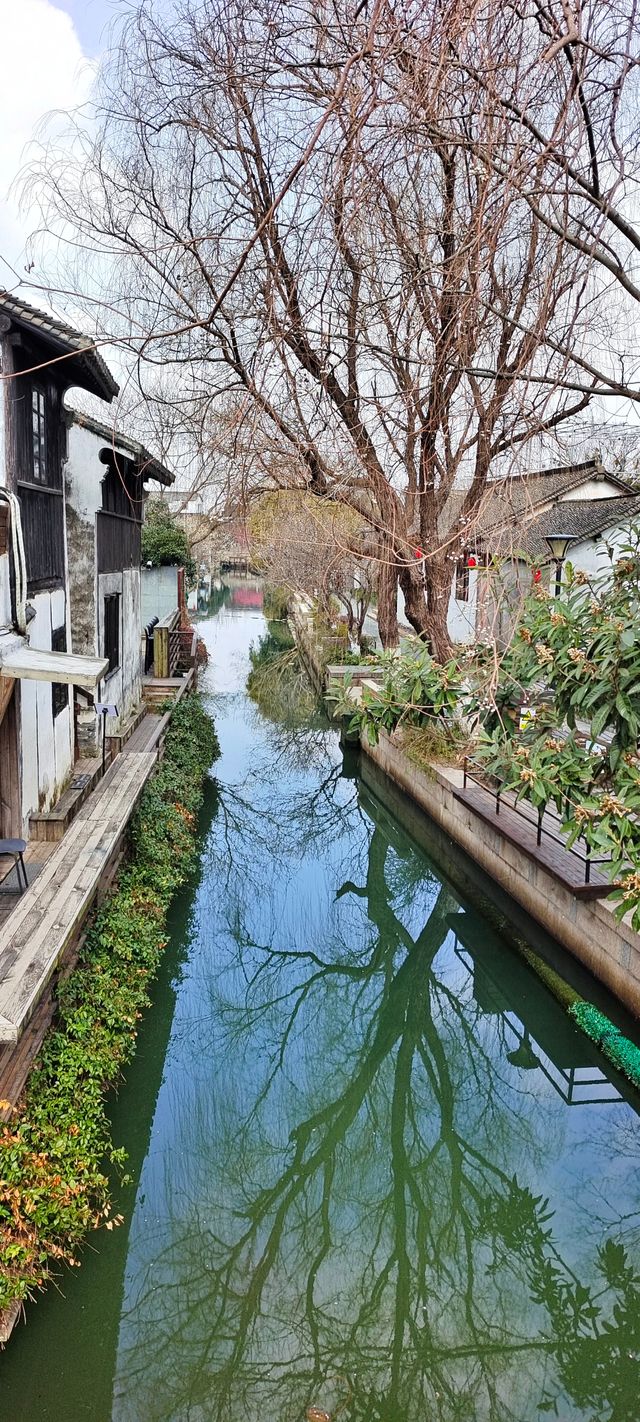 初春的歇馬橋小村