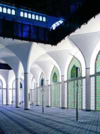 Peaceful Blue Mosque in Malaysia 🇲🇾♥️