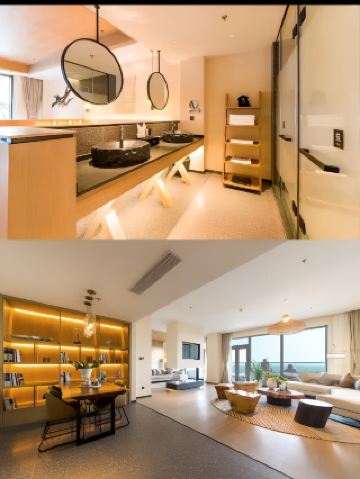 唐山インターネットセレブチェックインスポット/超芸術的な光の高級ホテル