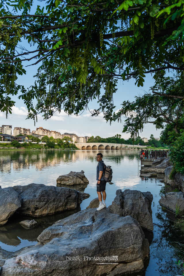 The Gentle Caress of Time | 🙇🏻Behold Guilin's Hidden Gem: The Ancient Post Bridge