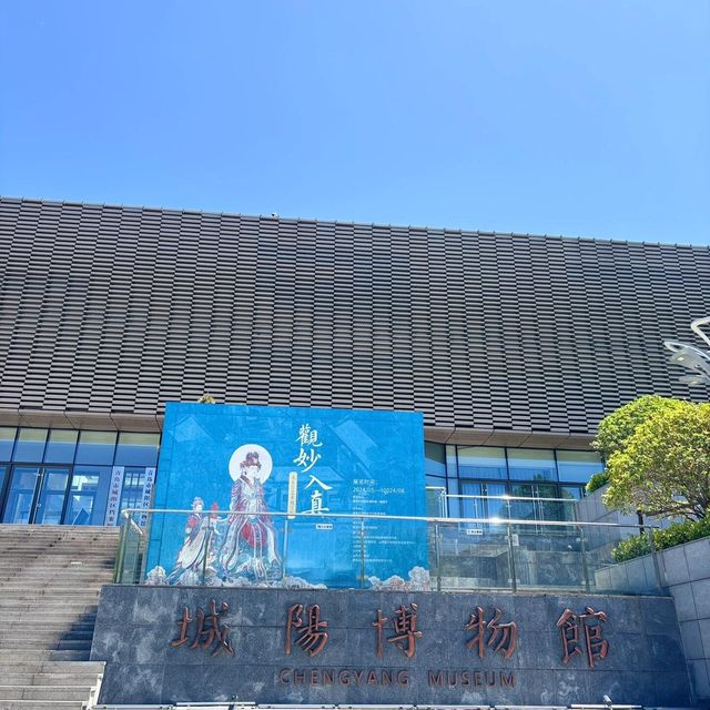 城陽博物館新展｜山西古建鸱吻在青島！！