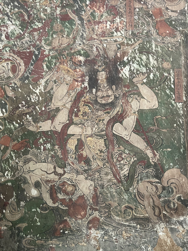 華棟壁繪 至者聳觀｜石家莊毗盧寺壁畫