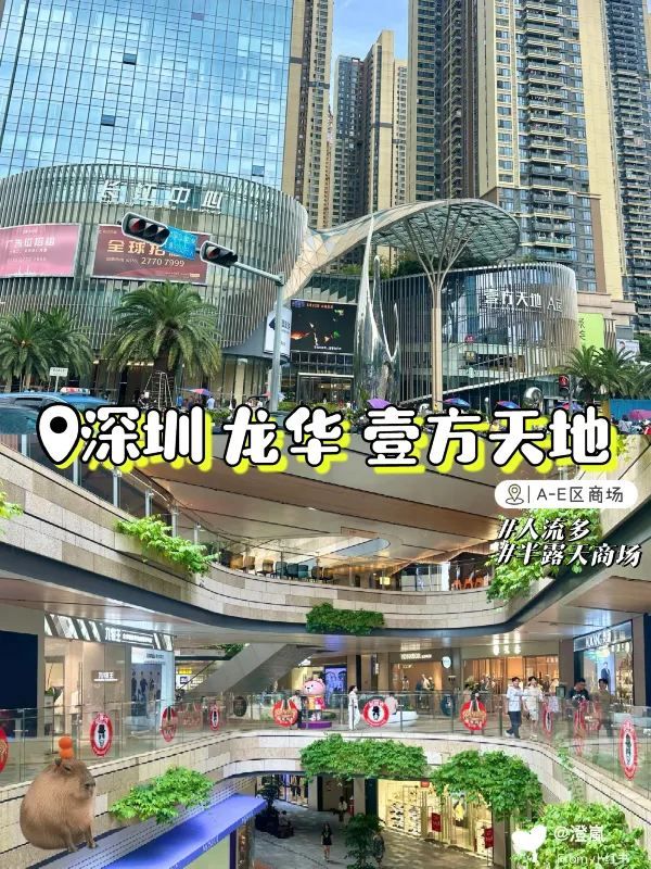 深圳龍華壹方天地商場🛍️