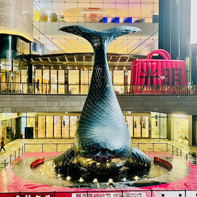 晚上逛逛深圳光明地標商業🏬 晚上逛逛深圳光明地標商業🏬