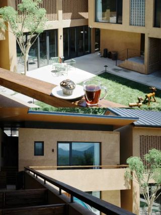 北京近郊民宿小院。