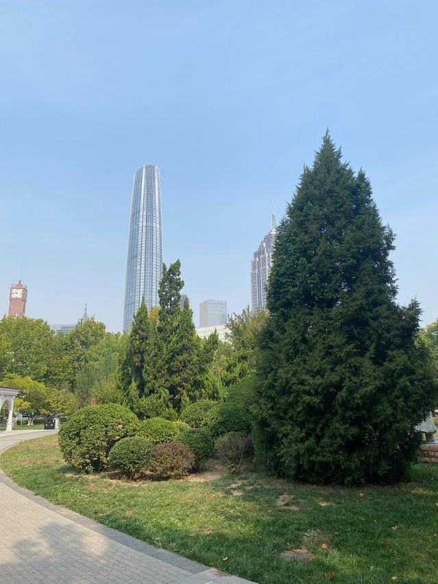 天津中心公園 | 我找到了法國電影裏的秋天。