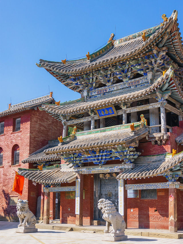 祝你擁有神奇的一天——定林寺（山西古建築）。
