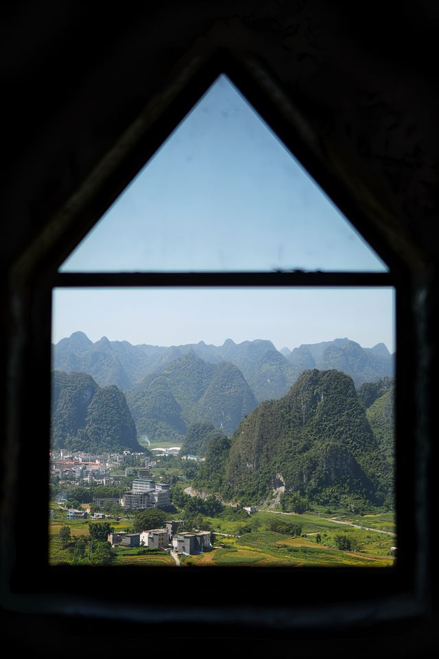 廣西東蘭|國慶期間這麼美的觀景台居然沒人?。 廣西東蘭|國慶期間這麼美的觀景台居然沒人?。
