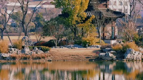 Taman Zhihu di Distrik Pingyu, Zhumadian. — traveler post in Pingyu