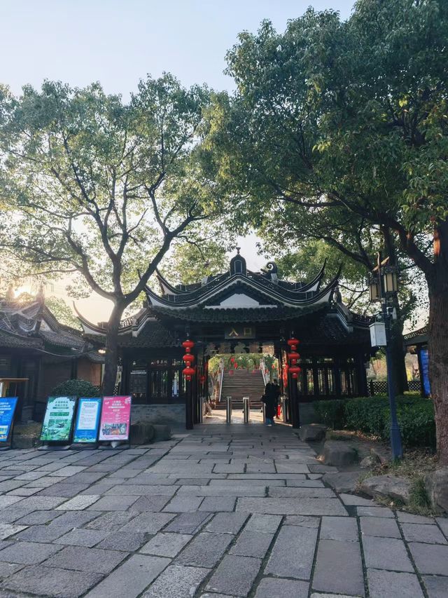 冬季的韓湘水博園