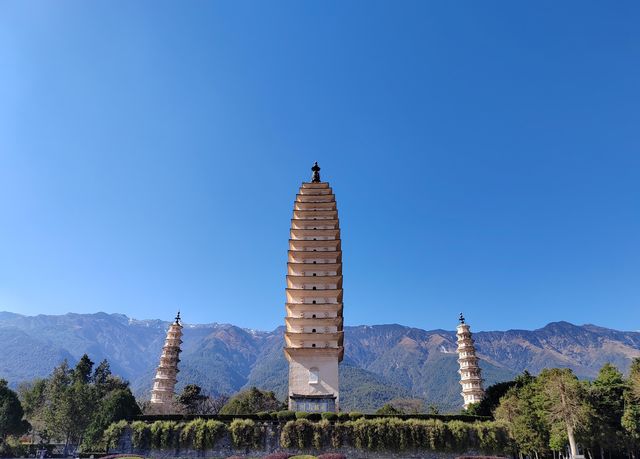 三塔倒影公園穿越千年的人間淨土