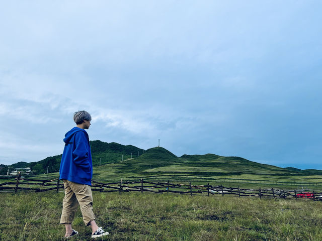 畢節阿西里西 帳篷外的風景