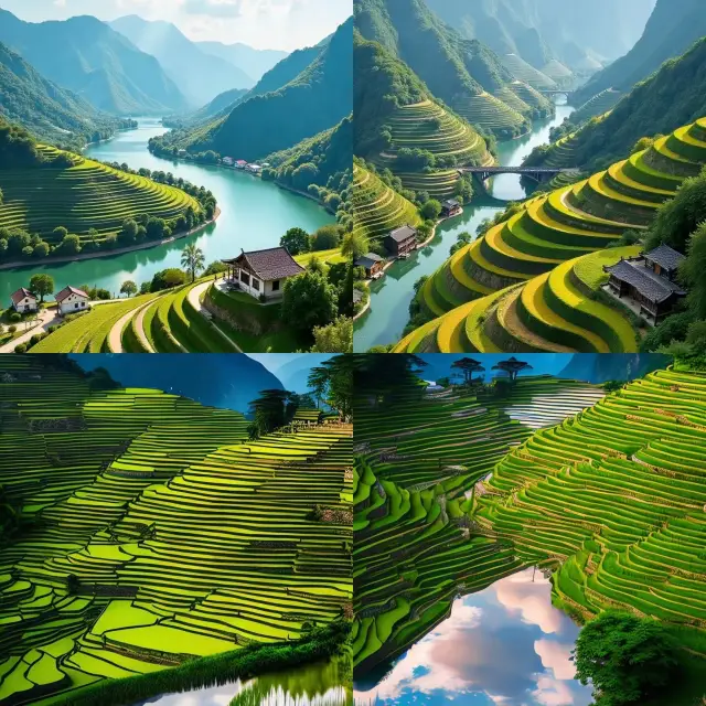 A Perfect Spring Outing—Longji Rice Terraces and Canola Flower Fields