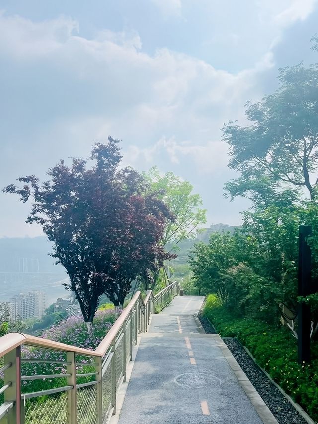 藏在重慶的半山崖線