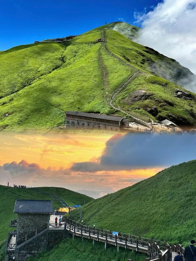 300元玩轉雲中草原  學生黨必看武功山窮遊攻略