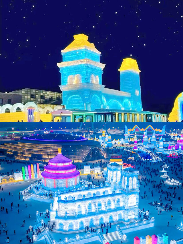 哈爾濱冰雕展，一生必看的冰雪盛宴
