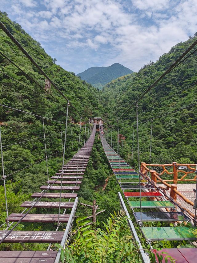浙北大峽谷景區徒步溯溪 經驗分享大實話