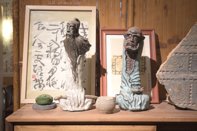 約１００年前に建てられた建物で味わう中国茶のひととき