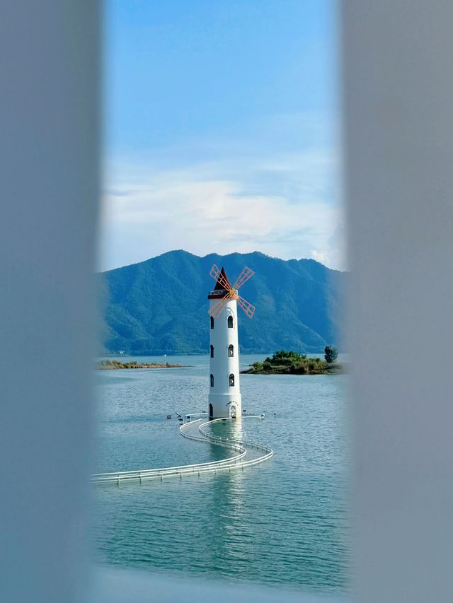 千島湖燈塔，扮喺歐洲！超級上鏡