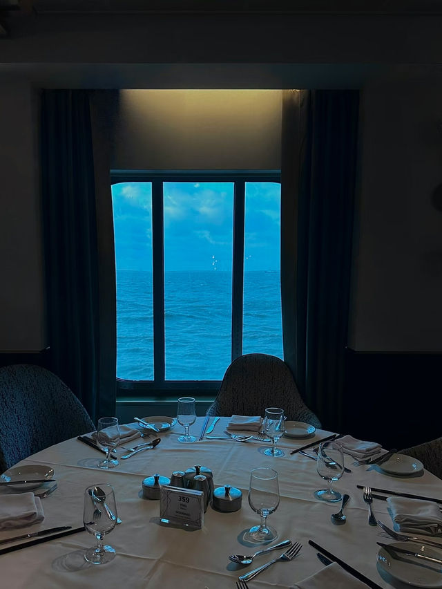 🌊 皇家加勒比・海洋光譜號｜主餐廳都吃了些什麼？🍽️