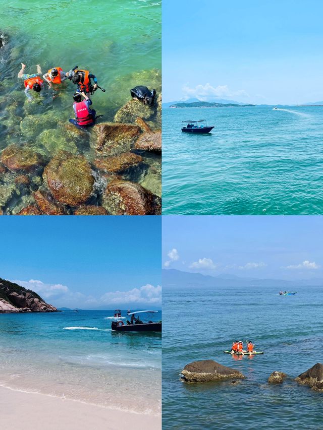 惠州桑洲島浮潛天堂 去了想定居的海島 惠州桑洲島浮潛天堂 去了想定居的海島
