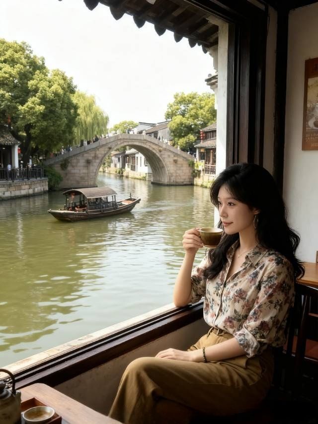 西塘  一秒穿越江南水墨畫