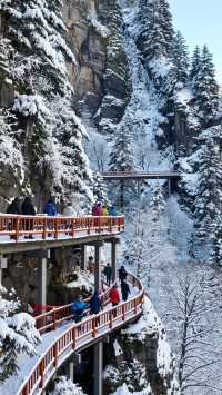 嵩山雪景美炸了中原仙境錯過再等一年！