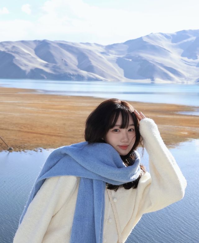 救命！白沙湖美到窒息新疆絕美沙湖與雪山的碰撞