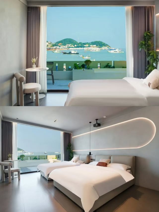 躺著看烏石塘海景