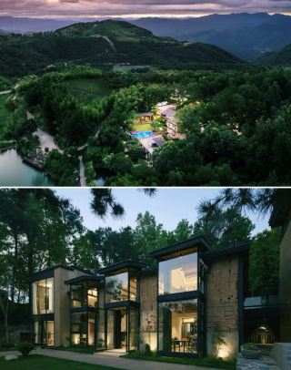 친구들에게 문의 폭주한 민박! 건덕 계곡에 숨어 온천욕 yyds