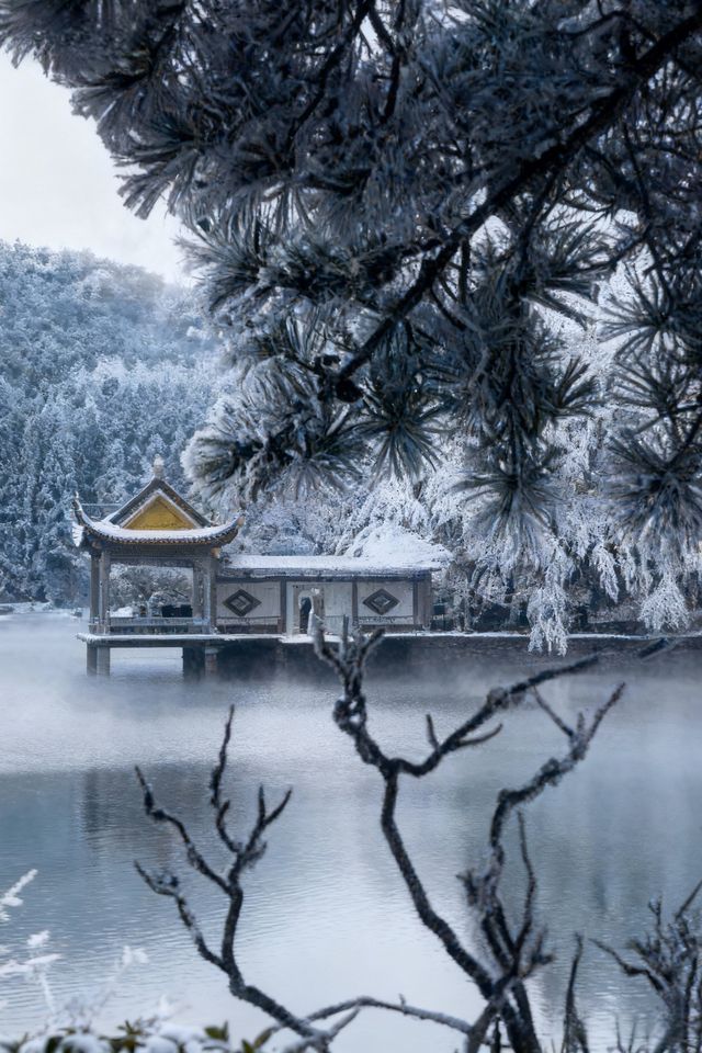 今年冬天一定要來廬山看雪！
