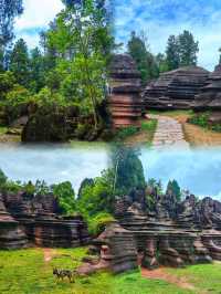 古丈紅石林——看四億年前海底奇觀