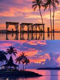 “在亞庇,赴一場世紀晚霞的浪漫之約!!”