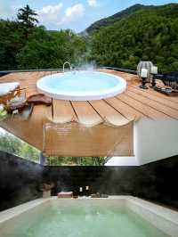 安吉這家山野民宿太好躺了!溫泉泳池絕美隱世美宿