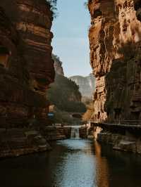 河南秋日親子秘境！破產5A龍潭大峽谷遛娃超香