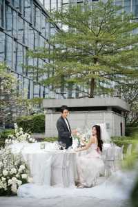 我在現實裡租借了一天,短暫地成為夢中婚禮的主角