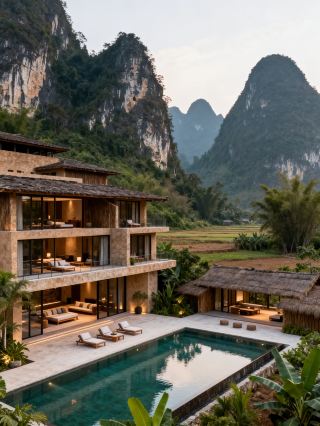 Stay at beautiful border accommodations in Chongzuo and explore the fairyland of the China-Vietnam border with your kids without rushing