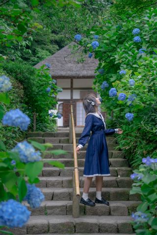 紫陽花が咲き誇るエンドレスサマー！この庭園は本当に写真映えします