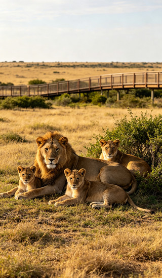 New immersive ways to experience the wildlife park