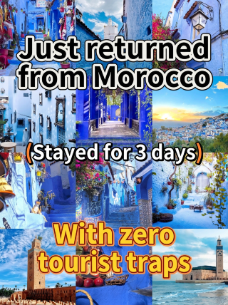It's been a week since I got back from Morocco, and the lingering feeling is even bigger than the starry sky over the Sahara.