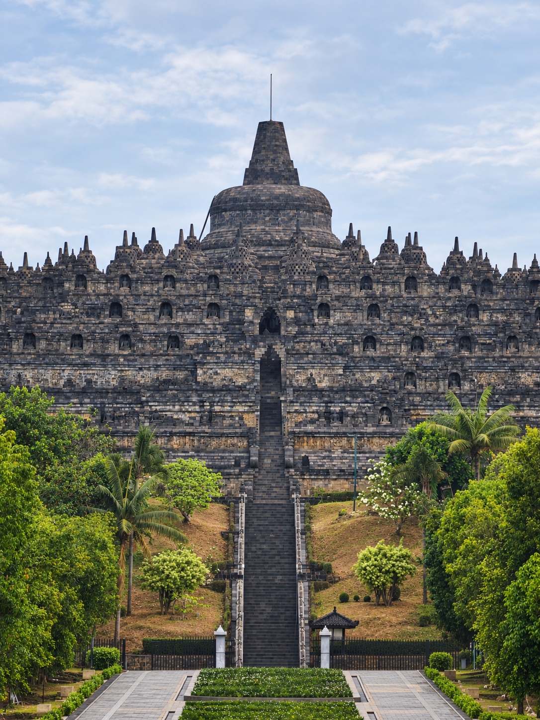 Borobudur: Keajaiban Dunia yang Mengapung di Puncak Gunung Berapi | Destinasi Kelima di Indonesia.