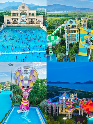 Crushing Disney, this Zhejiang seaside water park is legendary