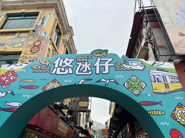 Shopping at Taipa Old Village 