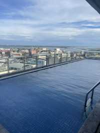 The breathtaking view at One Central Hotel