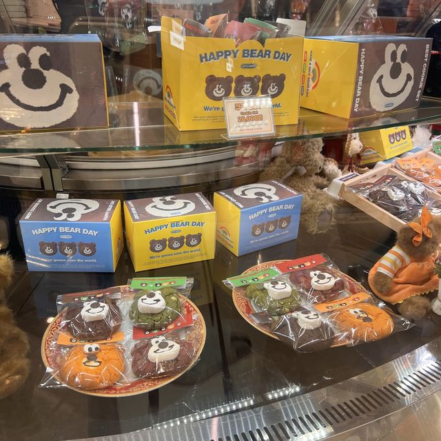 韓国/ソウル【明洞】有名なかわいいカフェがデパ地下に🫶🏻🧸