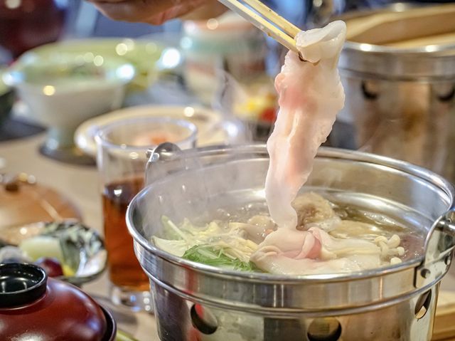 會席料理初體驗，白濱夕陽見一面